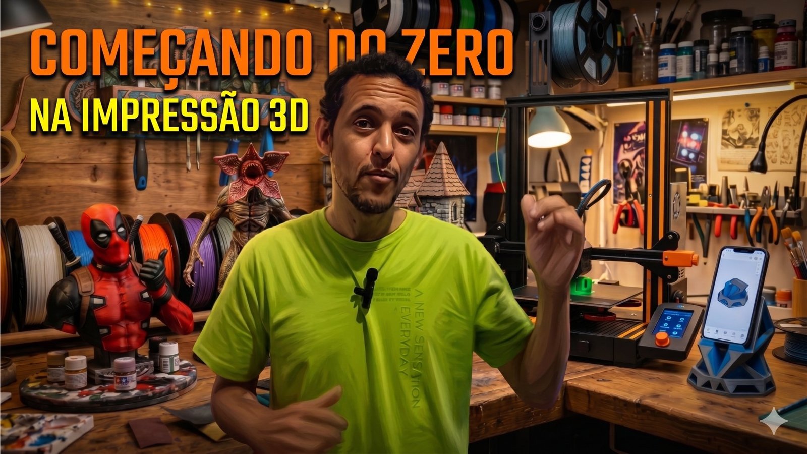 COMEÇANDO UM NEGÓCIO DE IMPRESSÃO 3D DO ZERO - NEX FABLAB
