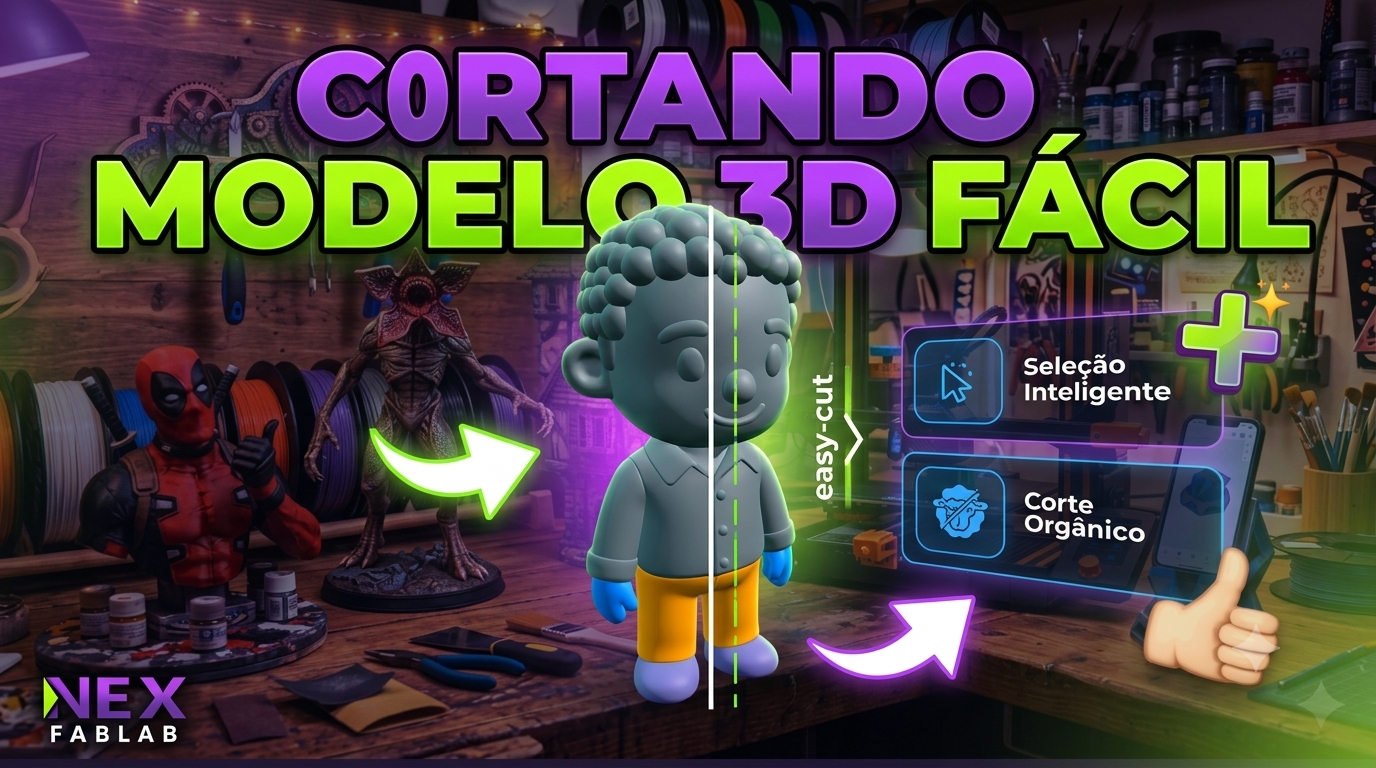 COMO FATIAR SEU MODELO 3D FÁCIL - NO CORDEIRO FLOW