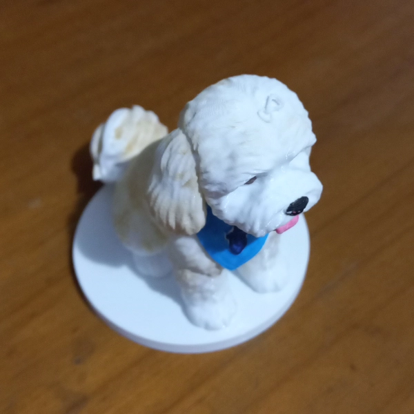 Galeria Estatueta Pet Personalizada em Impressão 3D – Pintada à Mão
