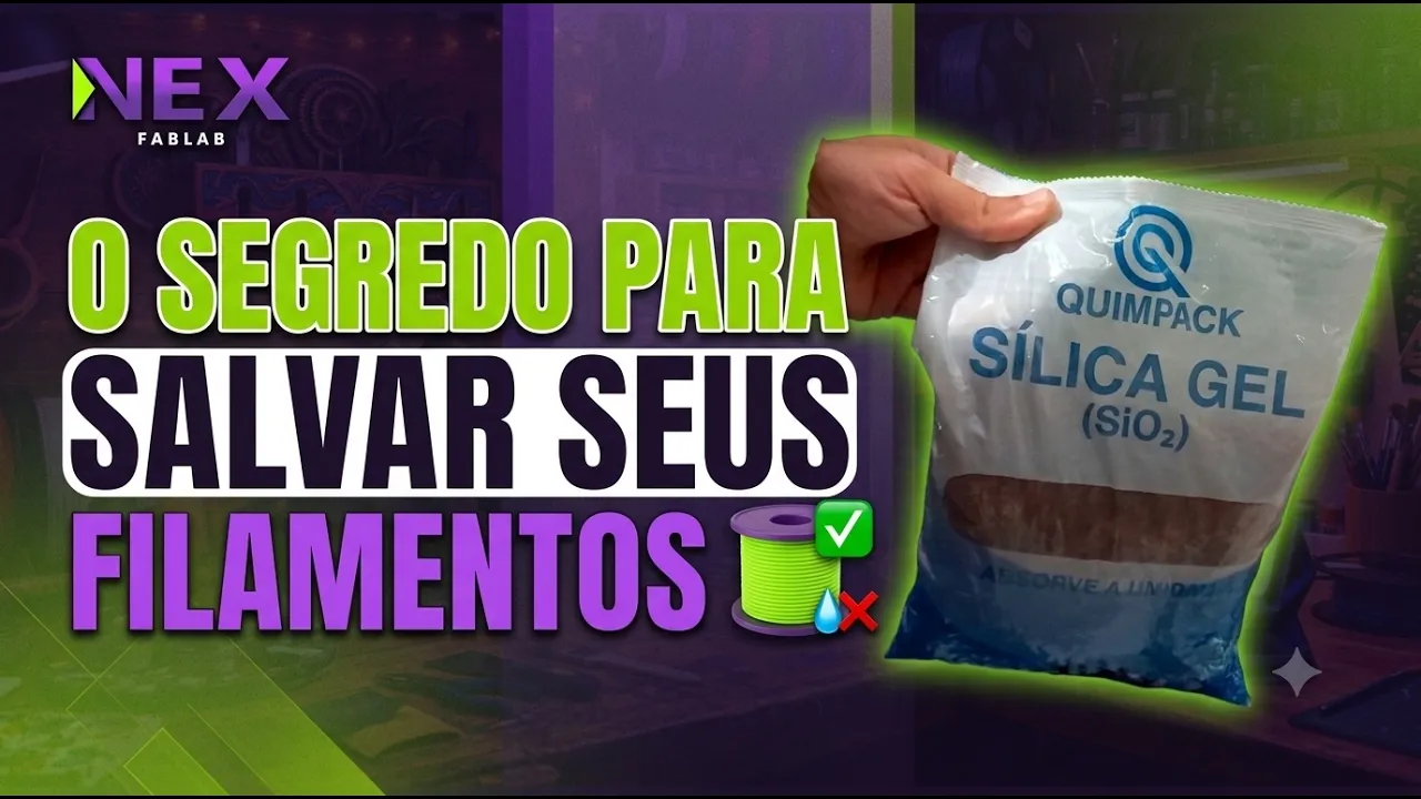 COMO PROTEGER SEUS FILAMENTOS CONTRA A UMIDADE COM A SÍLICA GEL