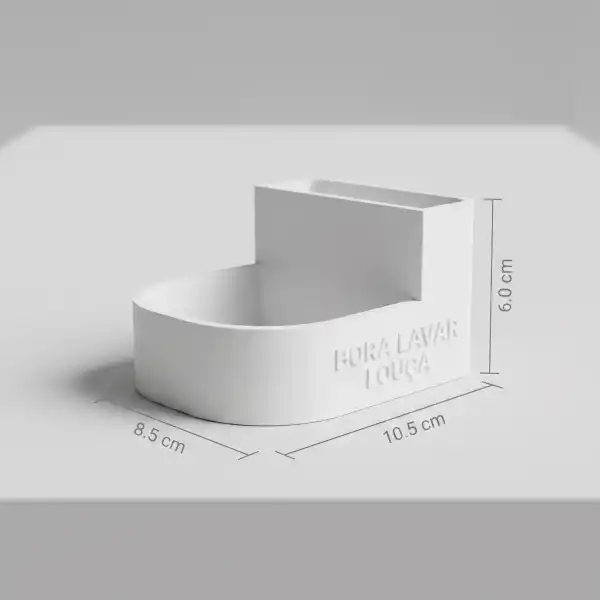 Galeria Suporte Porta Detergente e Esponja – Organização e Estilo para sua Pia!