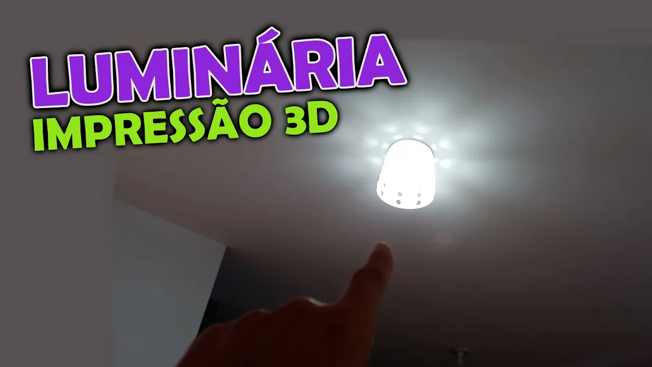 DIY: Como criar luminárias personalizadas com impressão 3D